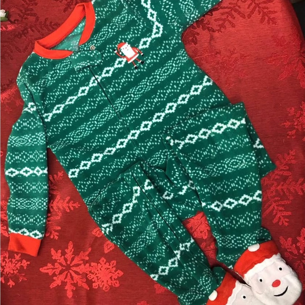 Toddler 3T, Christmas Jammies, Name Brand, Cozy Onsie